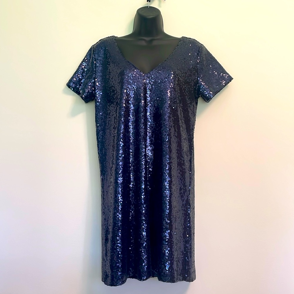 Lulu’s Sequin Mini Dress - Sparkly